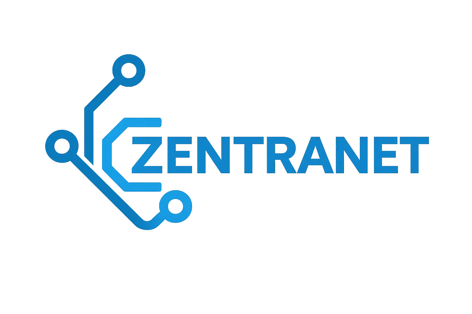 Logo ZENTRANET – desarrollo web y redes en Santiago
